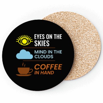 Discover Air Traffic Controller Coffee ATC Aviation Humor Coasters
