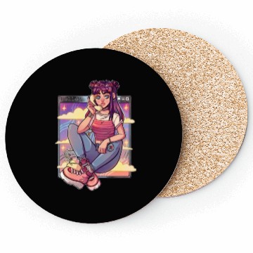 Discover Hello 90's, retro vibes Coasters