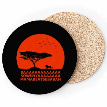 Discover African King Lion BAAA SOWENYAAA Coasters
