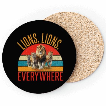 Discover Lions Lions everywhere Lion Coasters