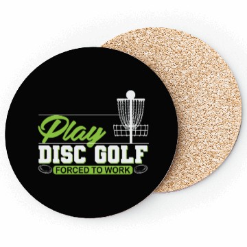 Discover Play Disc Golf Coasters