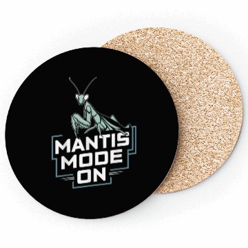 Discover Praying Mantis Mode Insect Enthusiasts Coasters