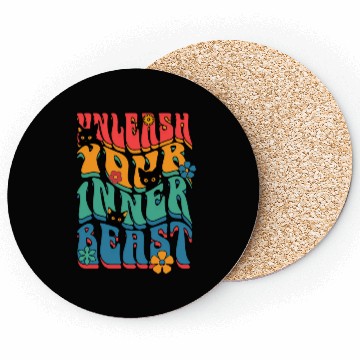 Discover unleash your inner beast Coasters
