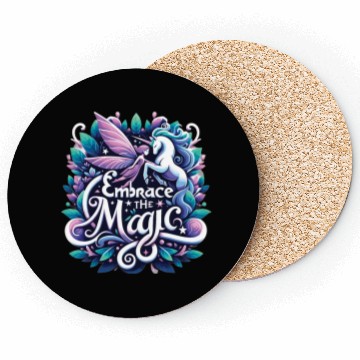 Discover Embrace the Magic Design Coasters