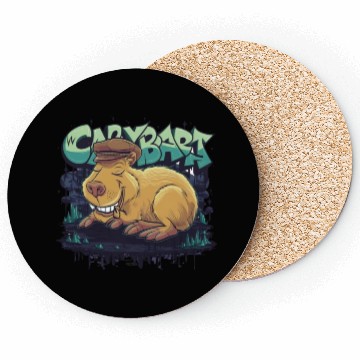 Discover I Need a Napybara Capybara Coasters