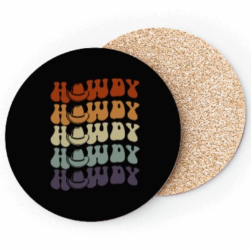 Discover Western Country Texas Cowboy Hat Coasters