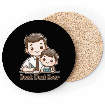 Discover Best Dad Ever Coasters