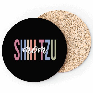 Discover Dog Lover Dog Mom Coasters