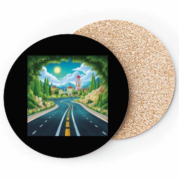 Discover blue way Coasters