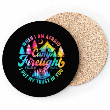 Discover Camp Firelight Vacation Bible School Coasters