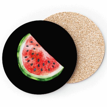Discover Watermelon Clipart - Fresh Summer Fruit Designs, Coasters