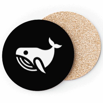 Discover whale in the sea Coasters