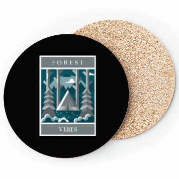 Discover Forest vibes Coasters