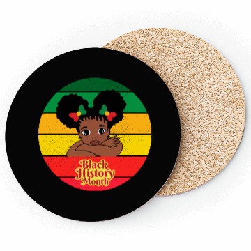Discover Black history month Coasters