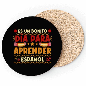 Discover Espanol Maestra Hispanic Teacher Spanish Teacher Coasters