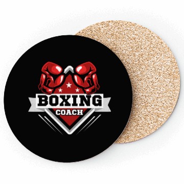 Discover Boxing Coach Boxer Training Coasters