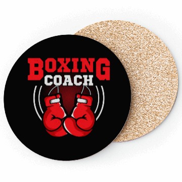 Discover Boxing Coach Training Boxer Coasters