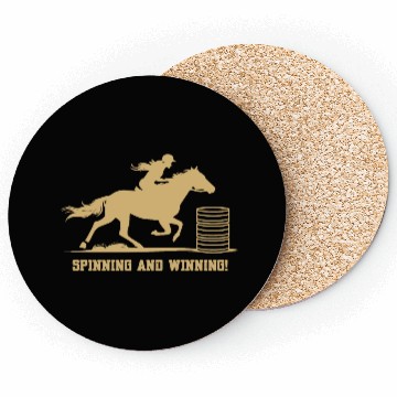 Discover Barrel Racing Gifts Coasters