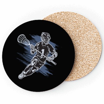 Discover Lacrosse Game Gift Coasters
