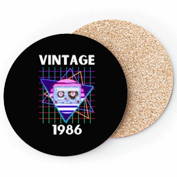Discover VINTAGE 1986 Coasters
