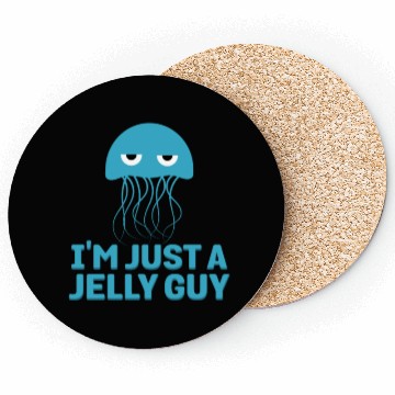 Discover I'm Just A Jelly Guy Jellyfish Song Pun Music Coasters