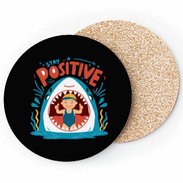 Discover Stay Positive Coasters