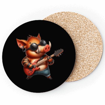 Discover Punk Boar: Rocking Out Coasters