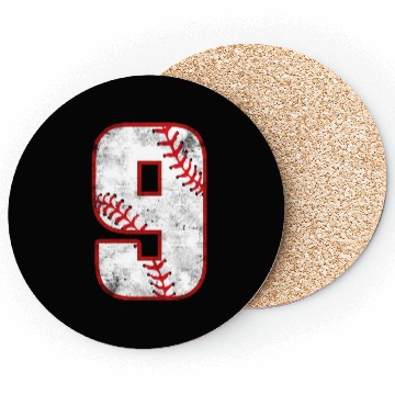 Discover "Vintage 9: Classic Baseball Coasters"