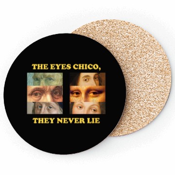 Discover Eyes Never Lie Aesthetic Coasters