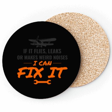 Discover Aircraft Mechanic Aviation Maintenance Technician Coasters