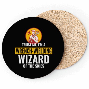 Discover Aircraft Mechanic Aviation Maintenance Technician Coasters