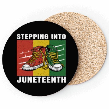 Discover Stepping Into Juneteenth 2024 Afro American Coasters