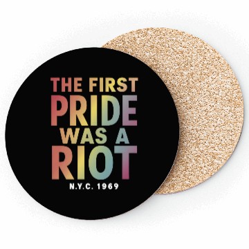 Discover The First Pride Was A Riot LGBT Gay Ally Rainbow Coasters