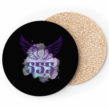 Discover Angel number 555 design Coasters