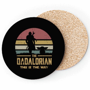 Discover The Dadalorian And Son vintage Coasters