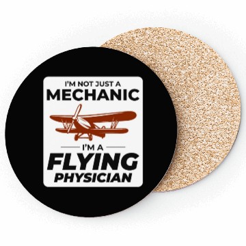 Discover Aircraft Mechanic Aviation Maintenance Technician Coasters