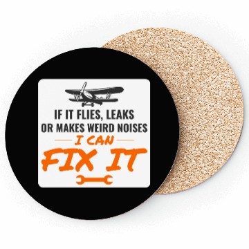 Discover Aircraft Mechanic Aviation Maintenance Technician Coasters
