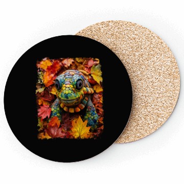 Discover Turtle Fashion Clothes Premium Coasters