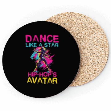 Discover Dance Like A Star Hip Hop Avatar Coasters