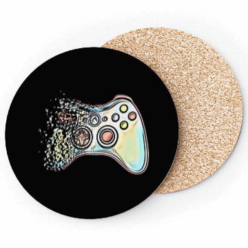 Discover Classic Video Game Controller Clothing Coasters
