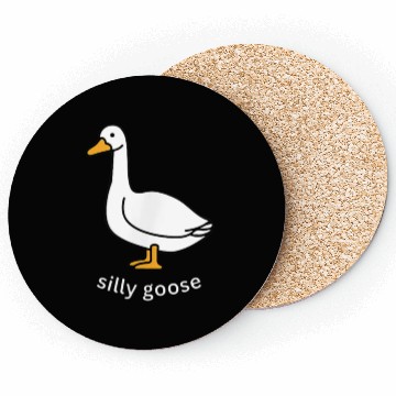 Discover Silly Goose Cute Trendy Clothing Coasters