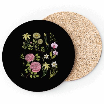 Discover Flowers Cottagecore Mushroom Indie Clothes Coasters