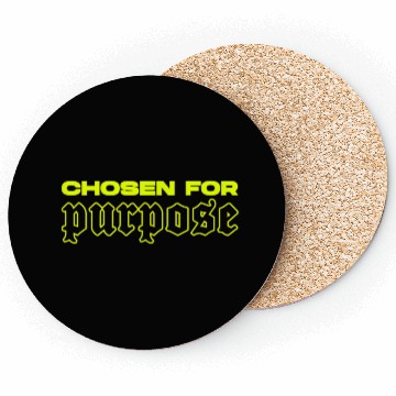 Discover Purpose Aesthetic Christian Clothing Coasters
