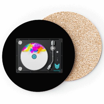Discover PRIDE Feathers Vinyl Record Coasters