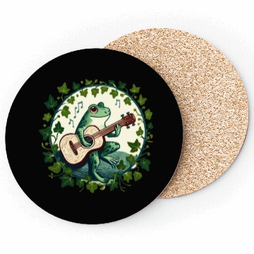 Discover Guitar Frog Coasters