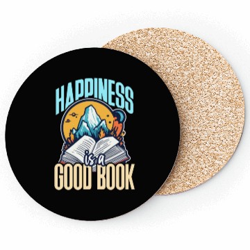 Discover Literature Teacher Happiness Is A Good Book Reader Coasters