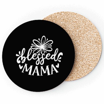 Discover Blessed Mama Coasters