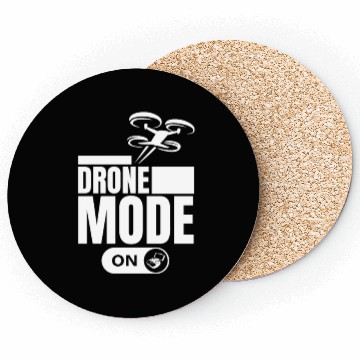 Discover Drone Mode On Funny Drone Pilot Coasters