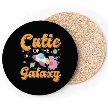 Discover Galactically Sweet: "Cutie Of The Galaxy" Girls, Coasters