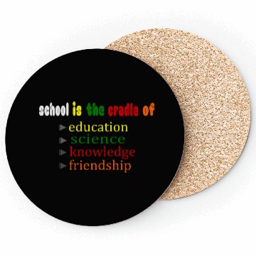 Discover back to school education Coasters